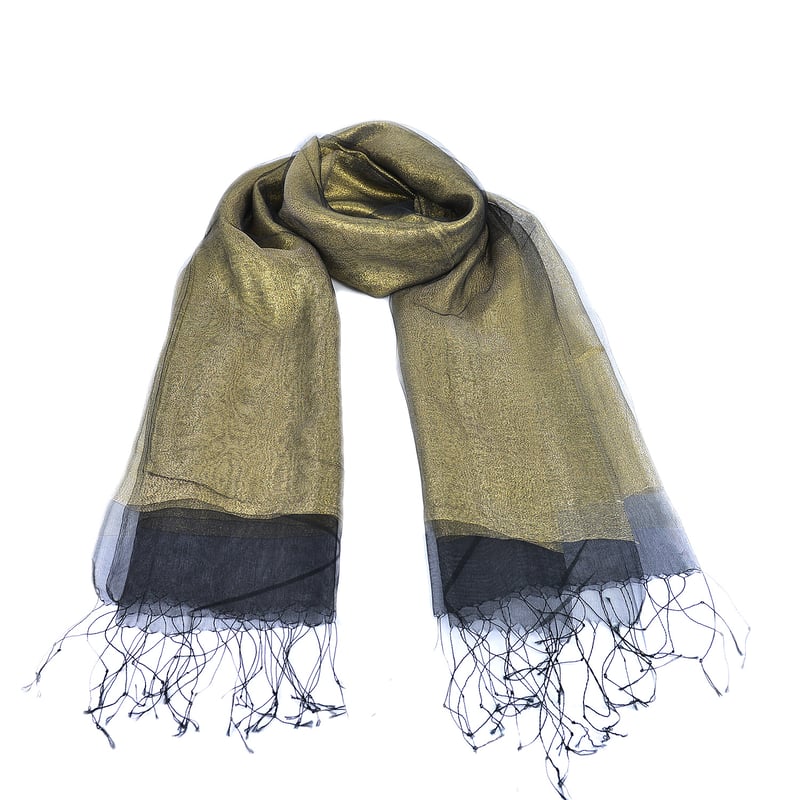 DG women’s scarf – black gold